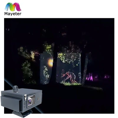 Meža apgaismojuma projekcija